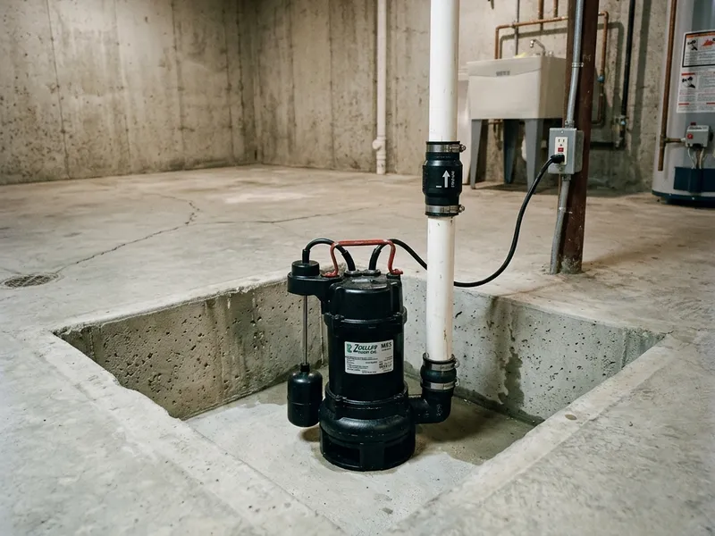 Sump Pump Installation Plumber in Springbrook, IA
